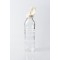 BIO Glas-Flasche Blume des Lebens